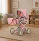 Кукольная коляска-люлька для куклы розовая Carrello Unica (9346 PINK) - изображение 2
