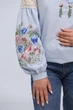Жіноча вишиванка Trend Ранок XL Блакитний (SOLZHRANBL) - изображение 7
