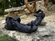 Сандалії чоловічі шкіряні Merrell Sandspur Leather Denim - зображення 5