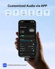 Беспроводной петличный микрофон BOYA Mini 2 для iPhone (MFi), AI шумоподавления - изображение 7