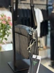 Сумка чоловіча unisex Guess Milano крос-боді через плече сіра з монограмою - зображення 7