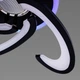 Люстра потолочная светодиодная с музыкальной колонкой и RGB подсветкой для гостиной и спальни VALESO YZD1274 - изображение 8