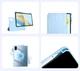 Чехол Lenovo Idea Tab 11" TB336FU / Tab K11 2nd Gen / Xiaoxin Pad 2025 Magnetic двусоставной с местом для стилуcа Голубой - изображение 4