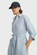 Жіноче блакитне плаття біля смужку Long Shirt Dress Wmn G-Star RAW XS D24625,D592 - зображення 3