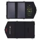 Компактная солнечная панель ALLPOWERS (AP-SP5V10W) 5V10W для зарядки телефона Раскладная солнечная батарея с технологией iSolar для экскурсий и путешествий | Черный - изображение 3