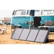 Портативное складывающееся солнечное зарядное устройство для Solar panel BIGblue B406 80W Солнечная панель в виде сумки Раскладная солнечная батарея для путешествий и экстримальных условий | Черный - изображение 2