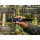 Ніж складаний кишеньковий Ruike D712-B, (7.7 см) 8Cr13MoV / G10 чорний - изображение 7