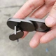 EDC Фиджет игрушка 4в1 слайдер-монетка магнитный Fidget Toy антистресс щелчок (серый) - изображение 3