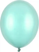 Balony PartyDeco Strong Metallic 30 cm Miętowa zieleń 100 szt (5901157486134) - obraz 2