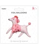 Balon foliowy PartyDeco Pudel 119 x 108 cm Różowy (5904555011571) - obraz 1