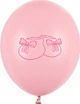 Повітряні кульки PartyDeco Pastel Bucik Baby 30 см Рожеві 50 шт (5901157492487) - зображення 1