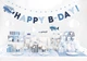 Balony PartyDeco Pastel Chmurki 30 cm Błękitne 50 szt (5901157492500) - obraz 4
