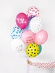 Balony PartyDeco Serduszka 30 cm Crystal Clear 50 szt (5902230798151) - obraz 2