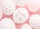 Balony PartyDeco Bride to be 30 cm Białe 50 szt (5904555006829) - obraz 2