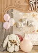 Повітряні кульки PartyDeco Мишки з цифрою 1 30 см Рожеві 50 шт (5904555044296) - зображення 2