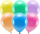 Balony PartyDeco Eco metalizowane 26 cm Wielokolorowe 100 szt (5900779136656) - obraz 2