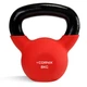 Гиря металлическая Cornix 8 кг с виниловым покрытием XR-0436 Red/Black - изображение 1