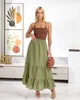 Жіноча бавовняна максі спідниця Uaclothes 50 Оливковий (like37948-183791358) - изображение 2