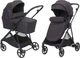 Коляска 2 в 1 Chicco Seety Черная (87097.31.01) - изображение 1
