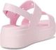 Жіночі сандалії на платформі Crocs Brooklyn 4u Sandal 39-40 W9 Pink Milk Рожевий (210676-6ZW) - зображення 3