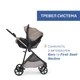 Коляска 2 в 1 Chicco Seety Бежевая (87097.43.01) - изображение 14