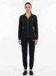 Костюм женский спортивный AERONAUTICA Militare 8422 BLACK S - изображение 1