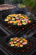 Сковорода для гриля BBQ перфорована Ø30 см, сталь, з металевою ручкою - зображення 6