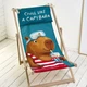 Шезлонг дерев’яний Chill like a capybara - изображение 1