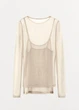 Лонгслів Zara 13791 Пісочний XL (0858) - изображение 4