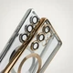 Захисний Чохол FIBRA Chrome MagSafe case Samsung S22 Gold - зображення 5
