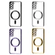 Захисний Чохол FIBRA Chrome MagSafe case Samsung S22 Gold - зображення 9