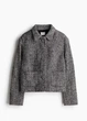 Жакет H&M 13460 Чорний з білим S (1263) - изображение 4