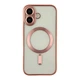 Чохол TPU Metallic Chrome Full Camera with Magsafe для iPhone 17 Chrome Rose - изображение 1