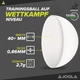М'ячі для настільного тенісу Joola Magic ABS 40+ White 144 шт (44217) - зображення 3