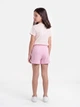 Детский летний комплект (футболка + шорты) для девочки Puma Essentials No.1 Logo 68524021 92-98 см Jasmine Flower (4069161971044) - изображение 2