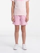 Детский летний комплект (футболка + шорты) для девочки Puma Essentials No.1 Logo 68524021 98-104 см Jasmine Flower (4069161971020) - изображение 4