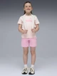 Детский летний комплект (футболка + шорты) для девочки Puma Essentials No.1 Logo 68524021 92-98 см Jasmine Flower (4069161971044) - изображение 7
