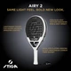 Ракетка для падел тенниса Stiga Racket AIRY 2 (2204-1311-01) - изображение 6