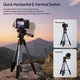 Професійний штатив трипод Ulanzi TT39 (S019) 42-155 см з панорамною головкою для телефону та камери - зображення 7