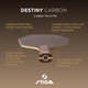 Основа для ракетки Stiga Destiny Carbon Cybershape Master (1600-2602-35) - изображение 6