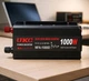 Преобразователь напряжения UKC 1000 Вт 12V-220V, с чистой синусоидой, автомобильный инвертор с цифровым дисплеем и USB выходом, черный - изображение 8