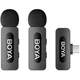 Бездротова мікрофонна радіосистема Boya BY-V30 USB-C з 2 мікрофонами, кейсом та шумозаглушенням для Android та iPhone - зображення 2