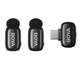 Петличний міні мікрофон BOYA mini 2-04 USB Type-C на 2 осіб з AI шумозаглушенням для iPhone та Android - зображення 1