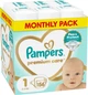 Pieluchy Pampers Premium Care Rozmiar 1 Newborn (2-5 kg) 156 szt (8700216346757) - obraz 1