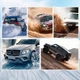 Автомобільний протиковзкий ланцюг Lesko 13105-3 комплект 12 шт Black аварійні буксирувальні - зображення 7