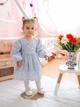 Детское платье для девочки Ромашка Darochka Д00820-3 98 cм голубой - изображение 2
