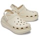 Детские Сабо Crocs Classic Cutie Kids Clog 28 р 16.7-17.4 см Бежевые 207708-C11 Bone - изображение 3