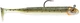 Набор силиконовых приманок Storm Weedless 360GT Searchbait 12 г 14 см Хаки (9366) - изображение 2