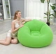 Надувне крісло-пуф Inflatable Sofa / Надувне крісло-мішок 110×110×85 см Зелений - зображення 3