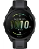 Смарт-годинник Garmin Forerunner 165, чорно-сірий силіконовий ремінець - зображення 2